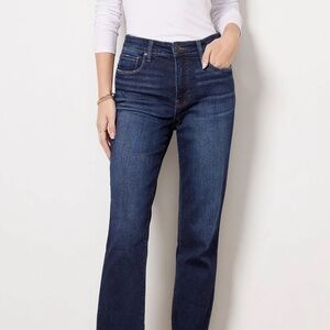 KUT Reese Fab Ab High Waist Ankle Slim Straight Leg Jeans - Size 4L